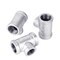 B & K STZ Industries 3/4 in. FIP each X 3/4 in. D FIP 1/2 in. D FIP Galvanized Malleable Iron Tee 311UPRT-343412 - alternate 4